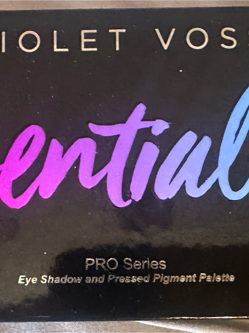 Violet Voss Black Eye Shadow & Pressed Pigment Palette